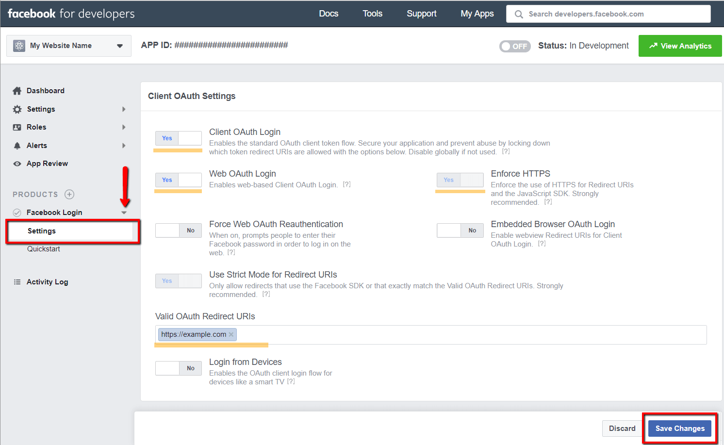 Facebook App Configuration - wpDiscuz - WordPress Comment Plugin