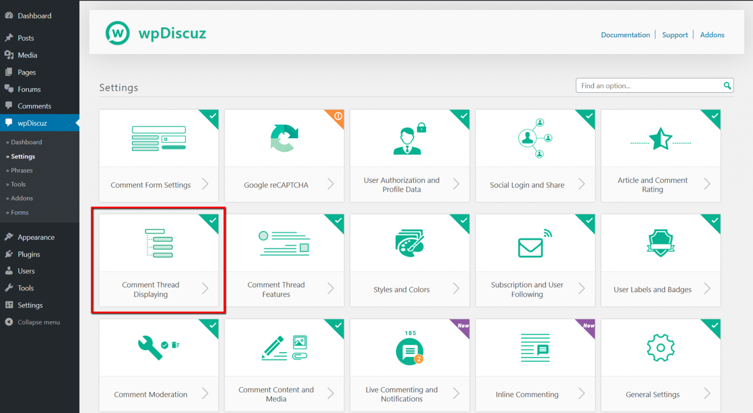 Comment Thread Displaying - wpDiscuz - WordPress Comment Plugin