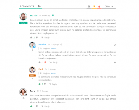 Comment Layouts - wpDiscuz - WordPress Comment Plugin