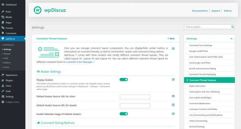 wpDiscuz - The Best WordPress Comment Plugin
