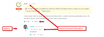 wpDiscuz replied comments information