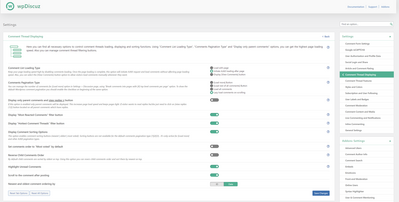 WPDiscuz settings p1